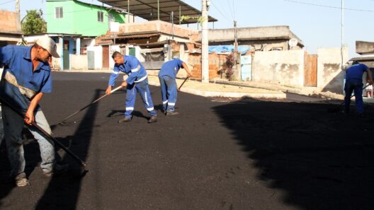 Asfalto na rua Pedro Americo no Mutondo SN (Foto: Sandro Nascimento)