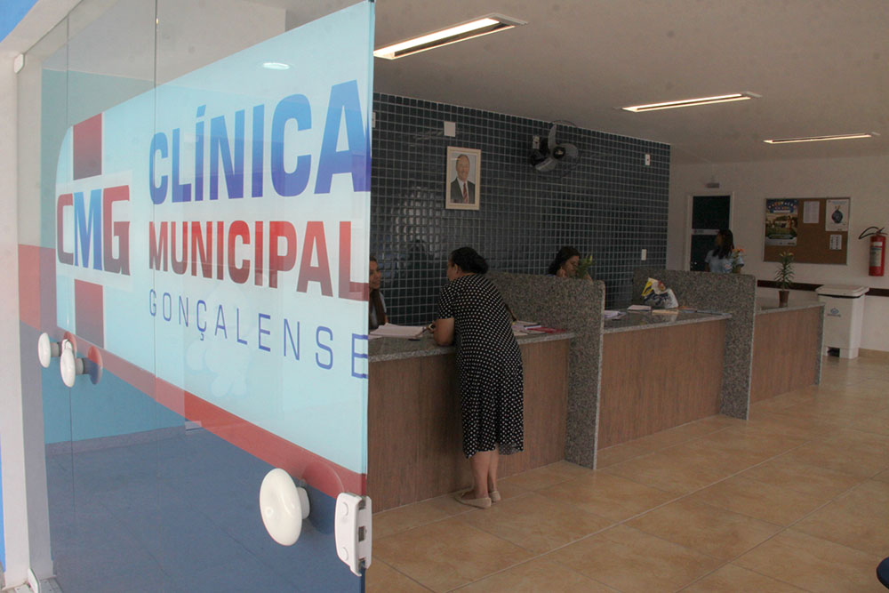 Clínica Municipal Gonçalense conquista pacientes (Foto: Julio Diniz)