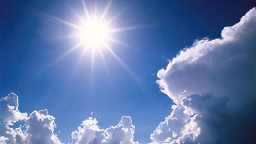 Final de semana será com muito sol